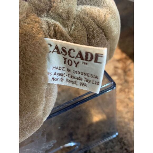 Cascade Toy Hippo Fully Lined Realistic Hand Puppet Washable Surface - Picture 6 of 10